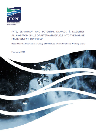 Overview: Fate, Behaviour and Potential Damage & Liabilities Arising from Spills of Alternative Fuels into the Marine Environment
